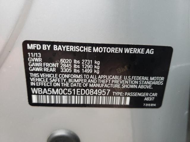 Photo 12 VIN: WBA5M0C51ED084957 - BMW 5 SERIES 