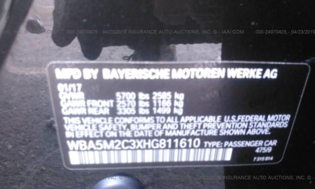 Photo 8 VIN: WBA5M2C3XHG811610 - BMW 535 