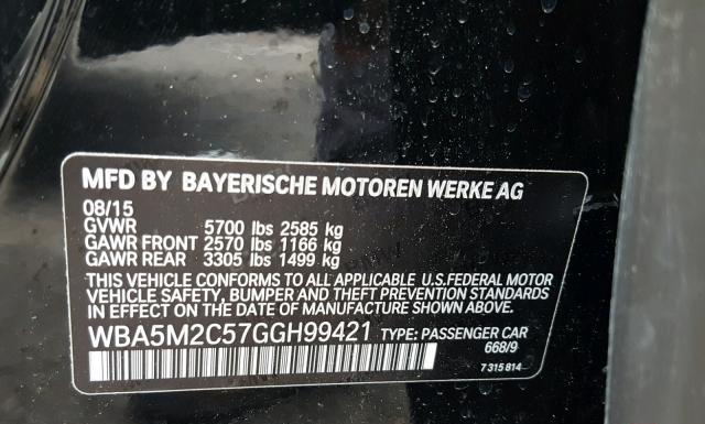 Photo 9 VIN: WBA5M2C57GGH99421 - BMW 535 