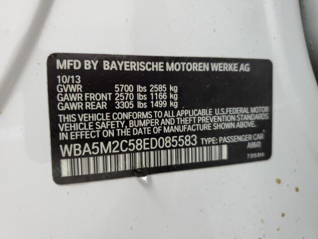 Photo 11 VIN: WBA5M2C58ED085583 - BMW 535 IGT 