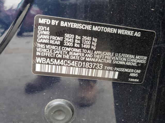 Photo 11 VIN: WBA5M4C54ED183733 - BMW 535 XIGT 