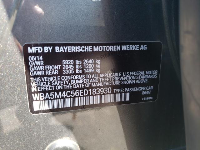 Photo 9 VIN: WBA5M4C56ED183930 - BMW 535 GT 