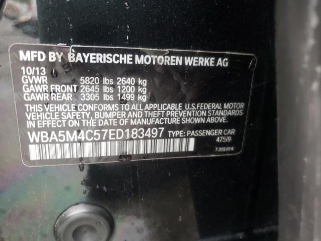 Photo 9 VIN: WBA5M4C57ED183497 - BMW 535 