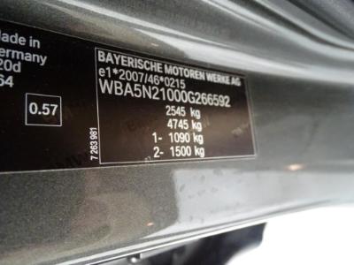 Photo 12 VIN: WBA5N21000G266592 - BMW 5 GRAN TURISMO DIESEL - 2013 