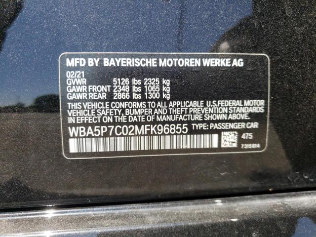 Photo 9 VIN: WBA5P7C02MFK96855 - BMW 330E 