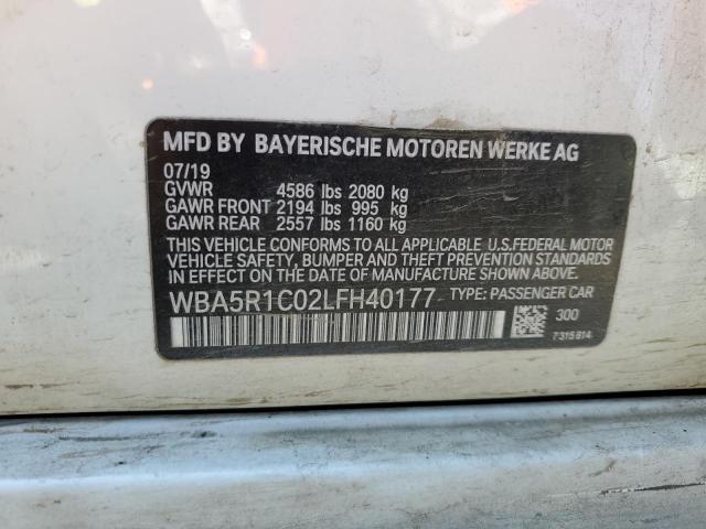 Photo 11 VIN: WBA5R1C02LFH40177 - BMW 330I 