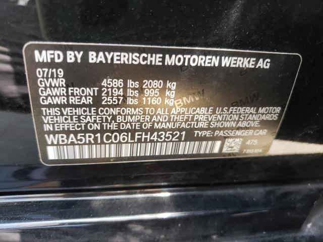 Photo 9 VIN: WBA5R1C06LFH43521 - BMW 330I 