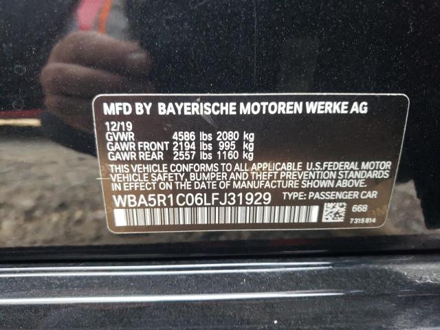 Photo 12 VIN: WBA5R1C06LFJ31929 - BMW 3 SERIES 