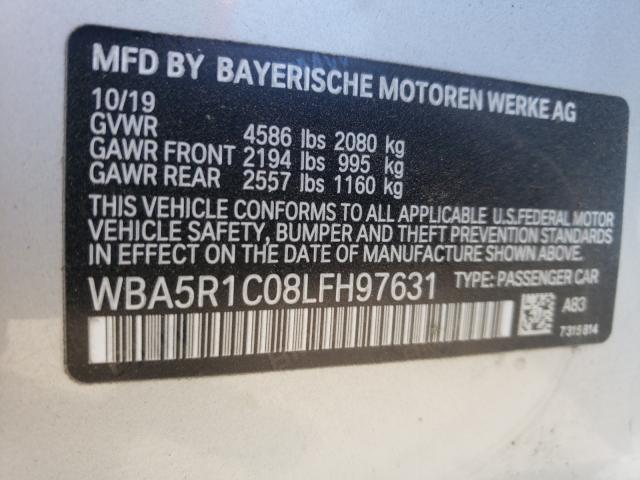 Photo 9 VIN: WBA5R1C08LFH97631 - BMW 3 