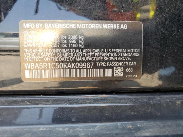 Photo 11 VIN: WBA5R1C50KAK09967 - BMW 330I 