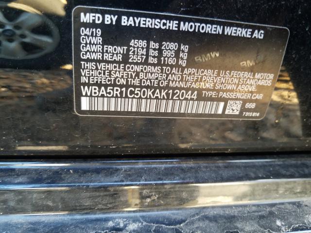 Photo 9 VIN: WBA5R1C50KAK12044 - BMW 330I 