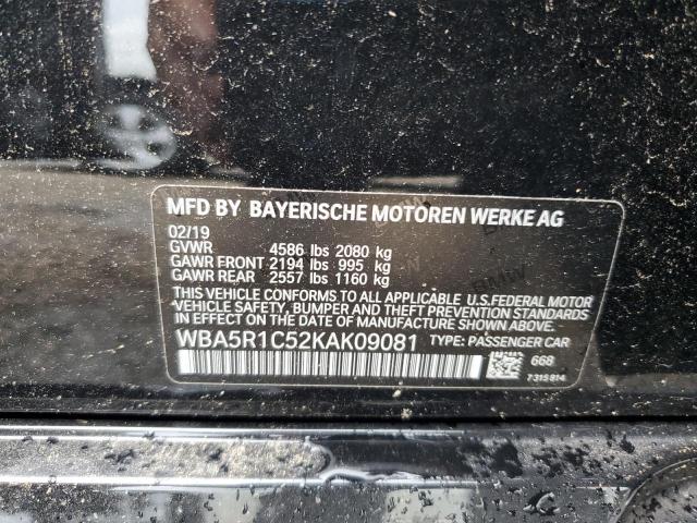 Photo 12 VIN: WBA5R1C52KAK09081 - BMW 3 SERIES 