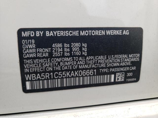 Photo 9 VIN: WBA5R1C55KAK06661 - BMW 330I 