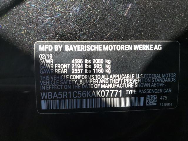 Photo 12 VIN: WBA5R1C56KAK07771 - BMW 330I 