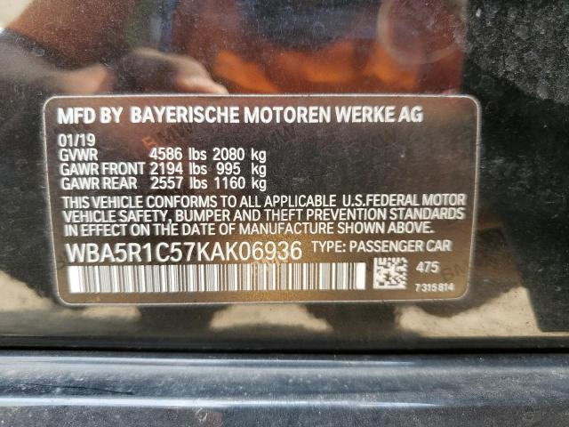 Photo 11 VIN: WBA5R1C57KAK06936 - BMW 330I 