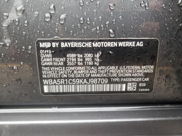 Photo 11 VIN: WBA5R1C59KAJ98709 - BMW 330I 