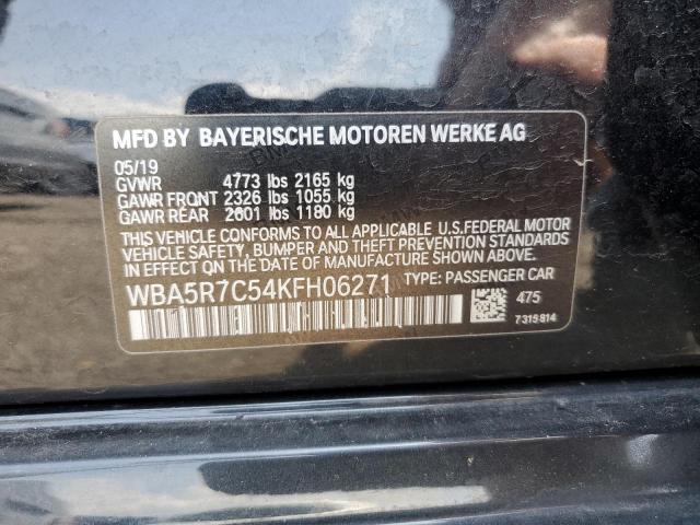 Photo 11 VIN: WBA5R7C54KFH06271 - BMW 3 SERIES 