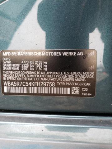 Photo 11 VIN: WBA5R7C54KFH29758 - BMW 330XI 