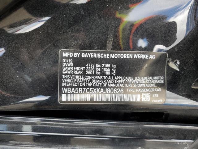 Photo 11 VIN: WBA5R7C5XKAJ80626 - BMW 330XI 