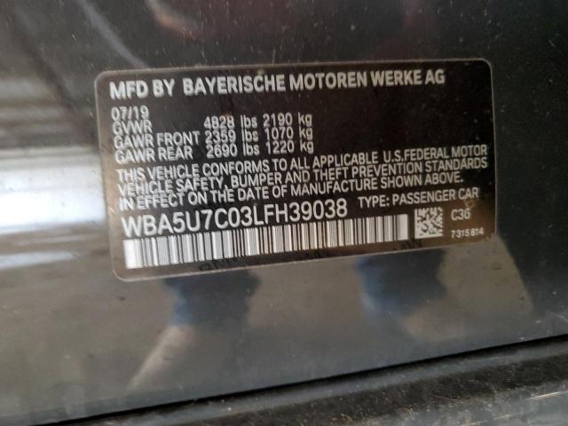 Photo 11 VIN: WBA5U7C03LFH39038 - BMW M340I 