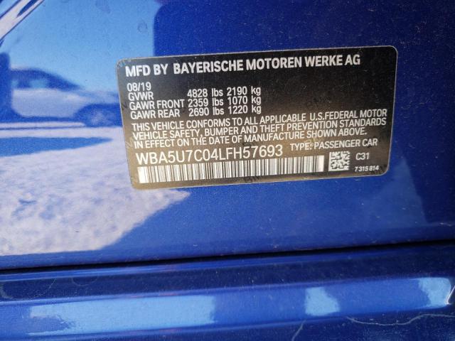 Photo 11 VIN: WBA5U7C04LFH57693 - BMW M340I 