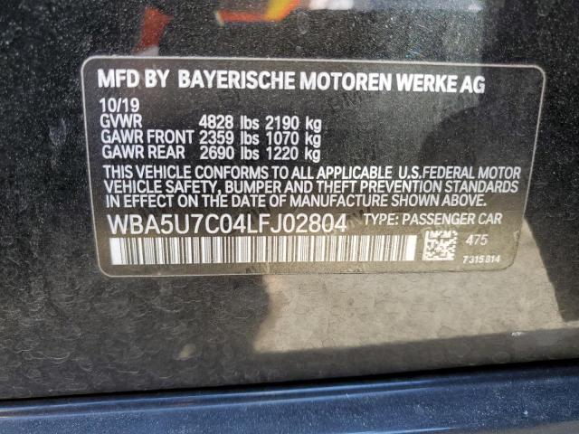 Photo 11 VIN: WBA5U7C04LFJ02804 - BMW M340I 