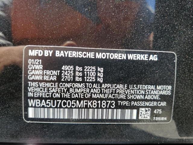 Photo 11 VIN: WBA5U7C05MFK81873 - BMW M3 