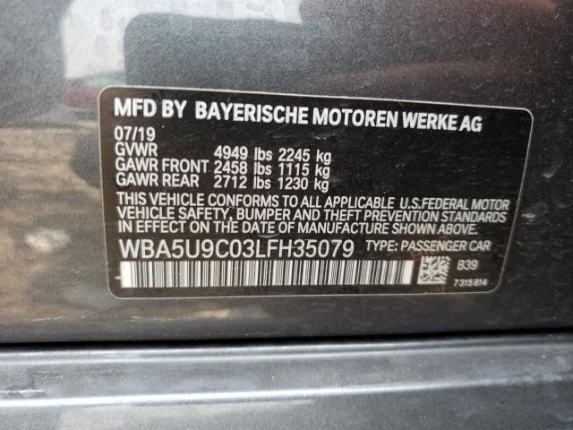 Photo 9 VIN: WBA5U9C03LFH35079 - BMW M340XI 