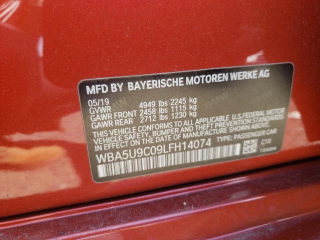 Photo 9 VIN: WBA5U9C09LFH14074 - BMW M340XI 