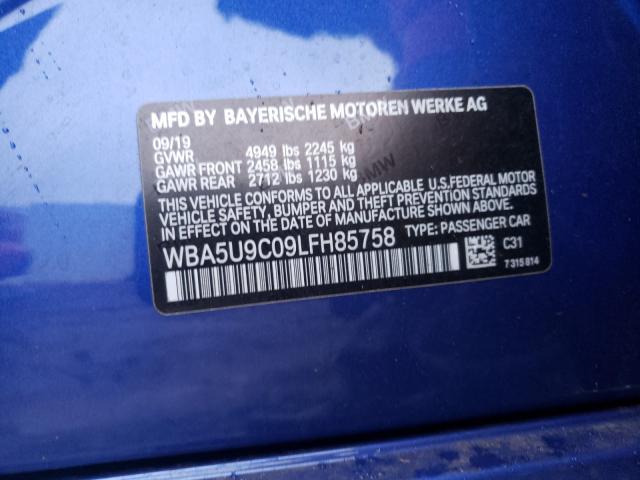 Photo 9 VIN: WBA5U9C09LFH85758 - BMW M340XI 