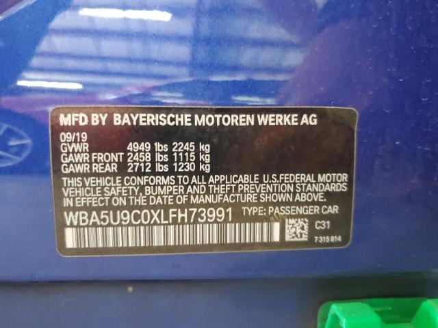 Photo 12 VIN: WBA5U9C0XLFH73991 - BMW M340XI 