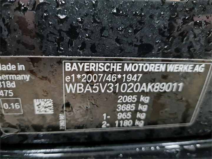 Photo 6 VIN: WBA5V31020AK89011 - BMW 3 