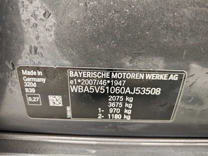 Photo 17 VIN: WBA5V51060AJ53508 - BMW 3-SERIE '18 