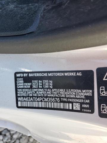 Photo 12 VIN: WBA63AT04PCM35676 - BMW M4 