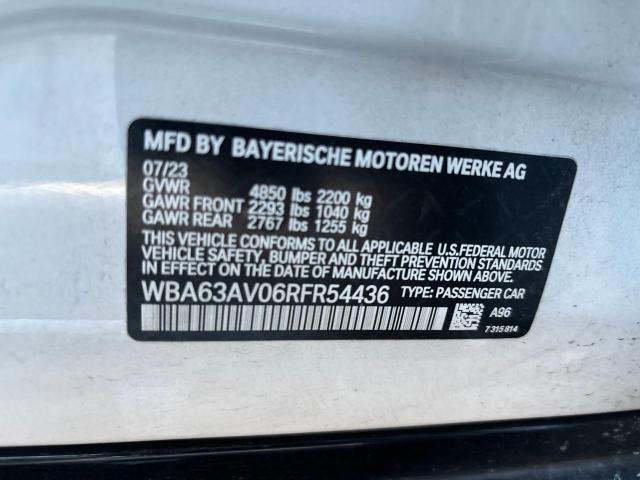 Photo 9 VIN: WBA63AV06RFR54436 - BMW 4 SERIES 