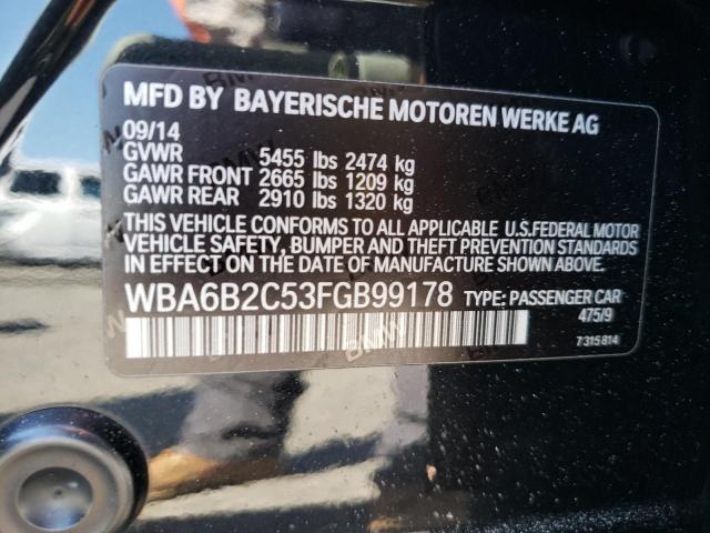 Photo 11 VIN: WBA6B2C53FGB99178 - BMW 6ER 