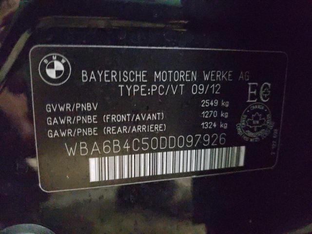 Photo 9 VIN: WBA6B4C50DD097926 - BMW 650 XI 