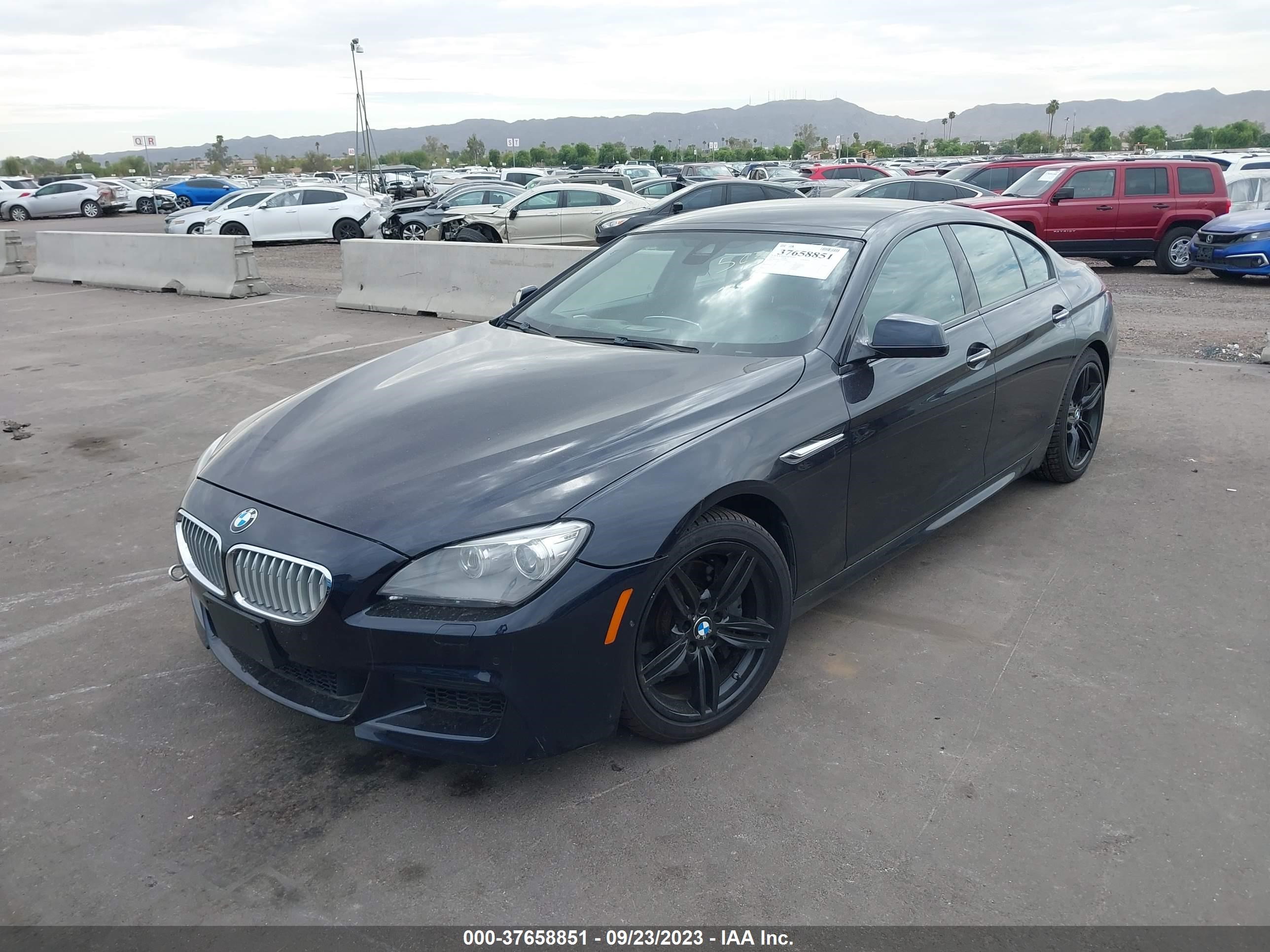 Photo 1 VIN: WBA6B4C52ED098982 - BMW 650I GRAN COUPE 