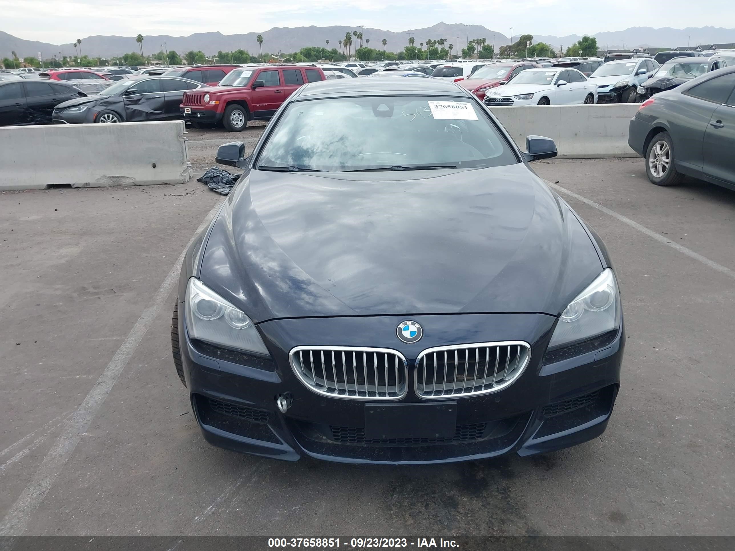 Photo 11 VIN: WBA6B4C52ED098982 - BMW 650I GRAN COUPE 