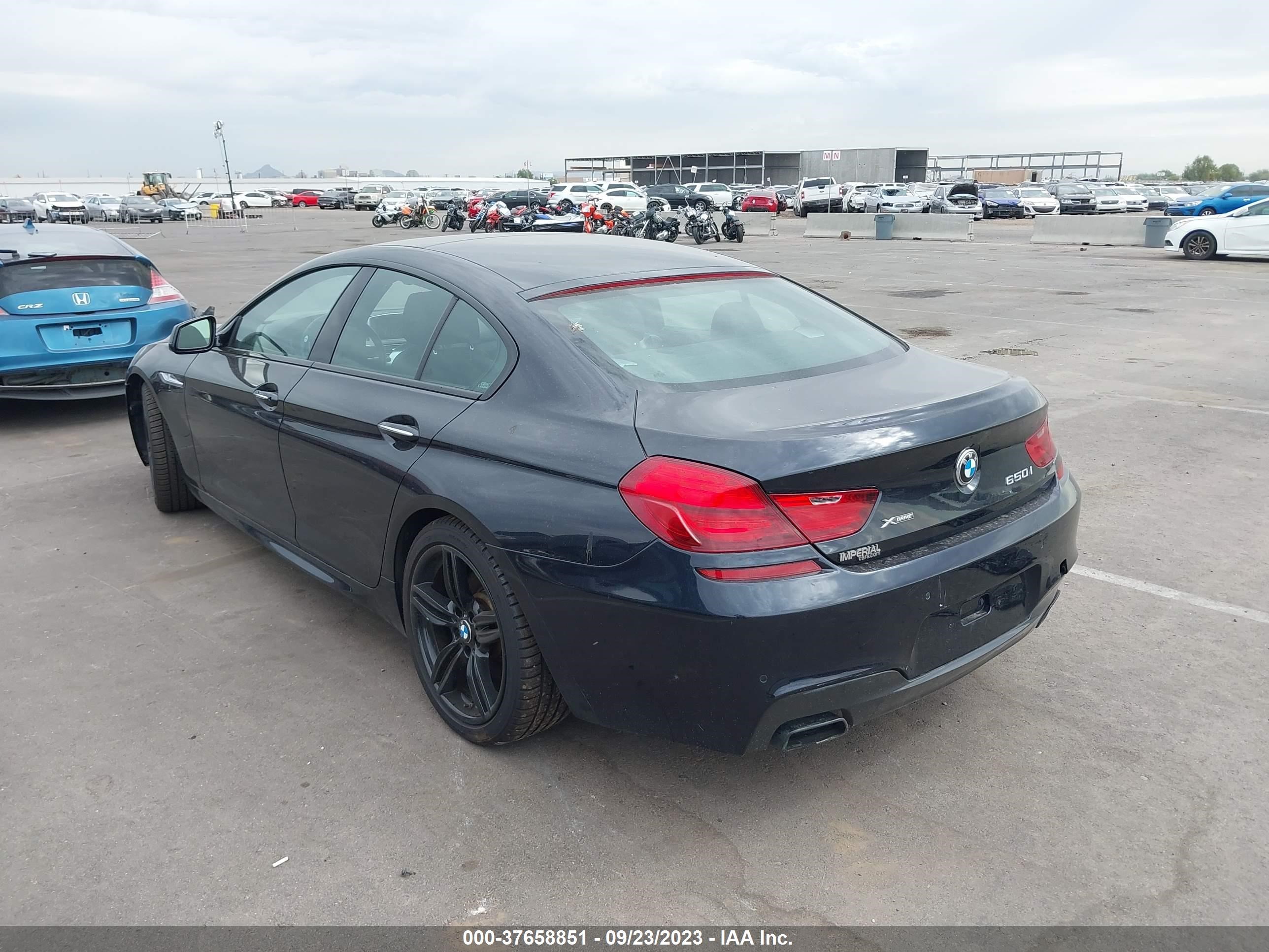 Photo 2 VIN: WBA6B4C52ED098982 - BMW 650I GRAN COUPE 