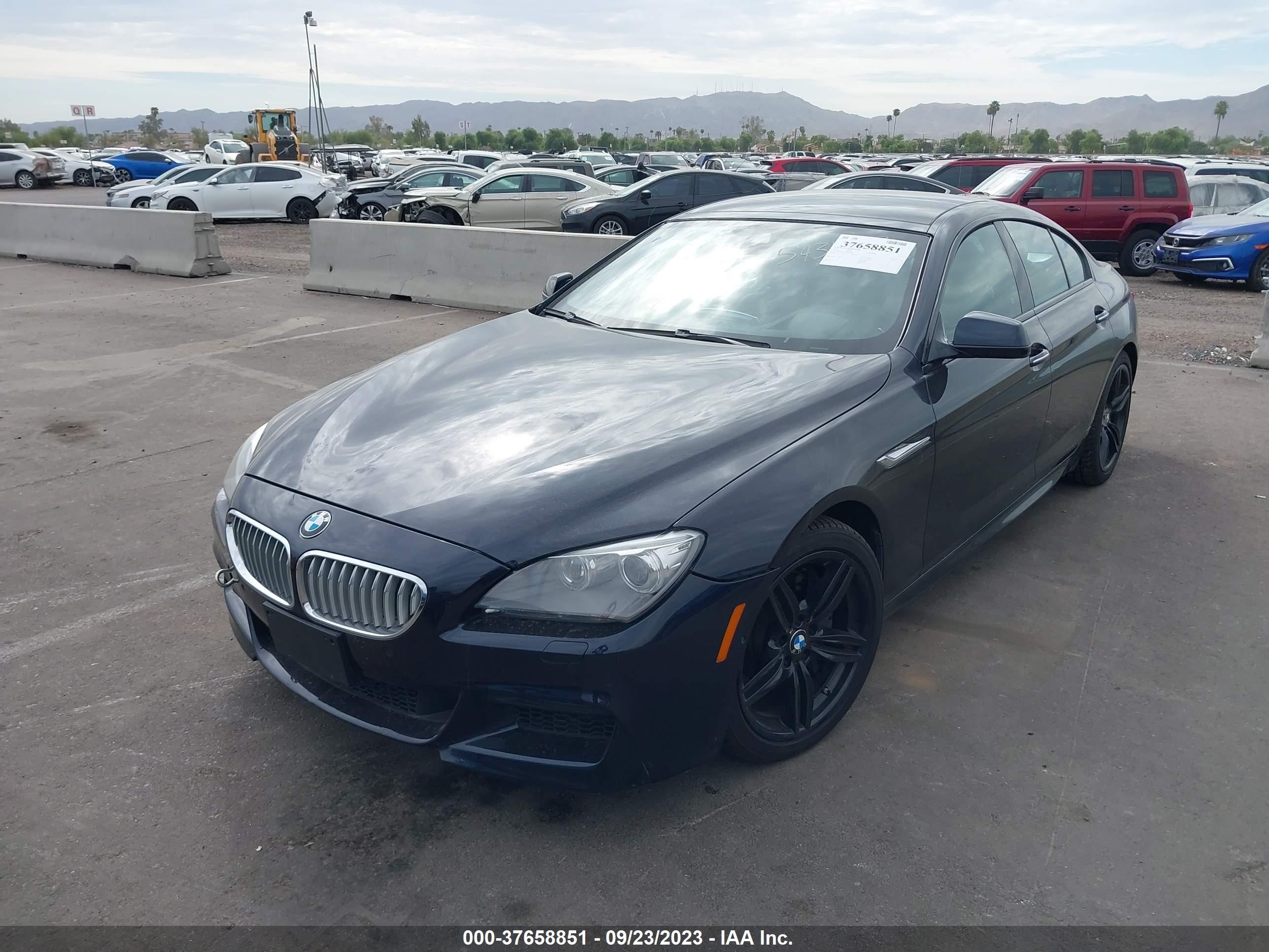 Photo 5 VIN: WBA6B4C52ED098982 - BMW 650I GRAN COUPE 