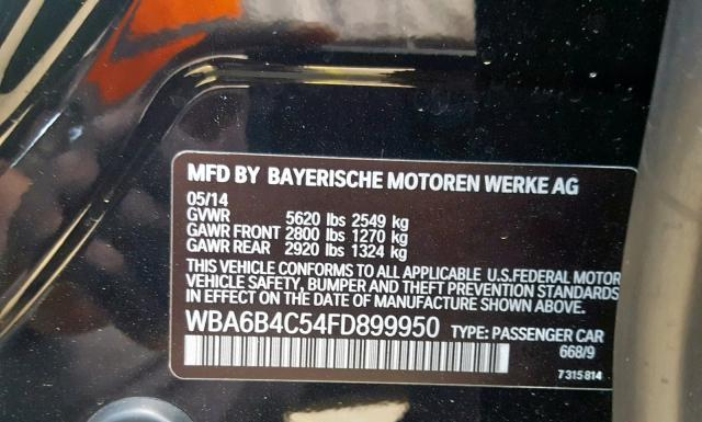 Photo 9 VIN: WBA6B4C54FD899950 - BMW ALPINA B7 