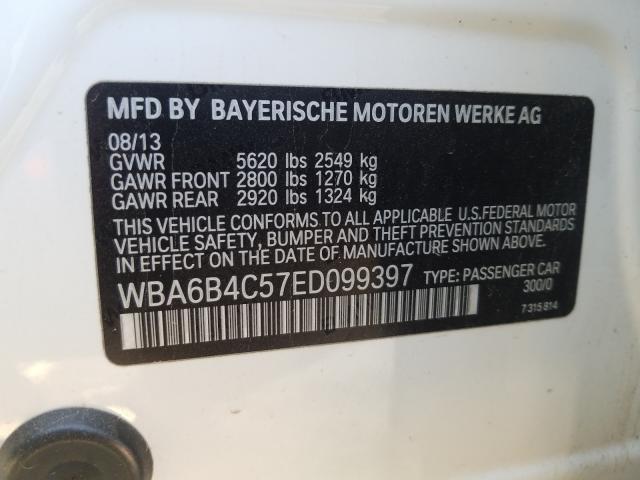 Photo 9 VIN: WBA6B4C57ED099397 - BMW 650 