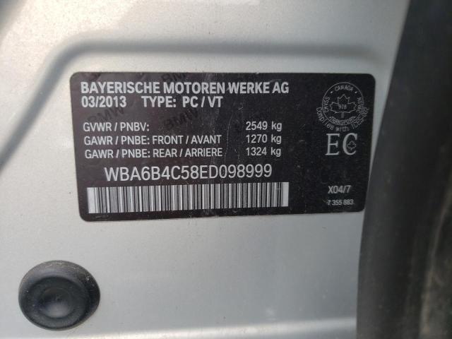 Photo 9 VIN: WBA6B4C58ED098999 - BMW 650 XI GRA 