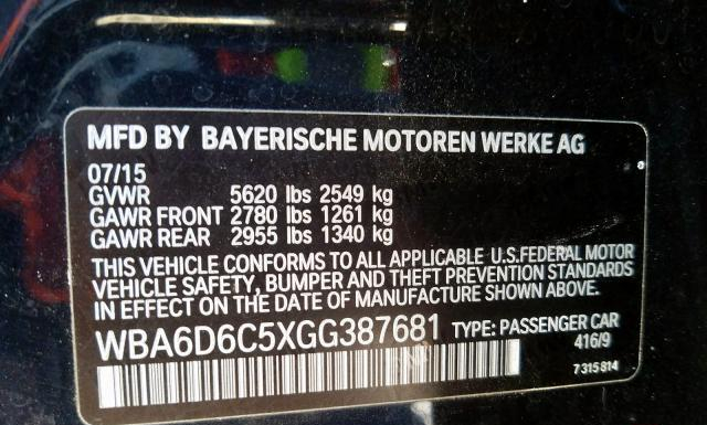 Photo 9 VIN: WBA6D6C5XGG387681 - BMW ALPINA B7 