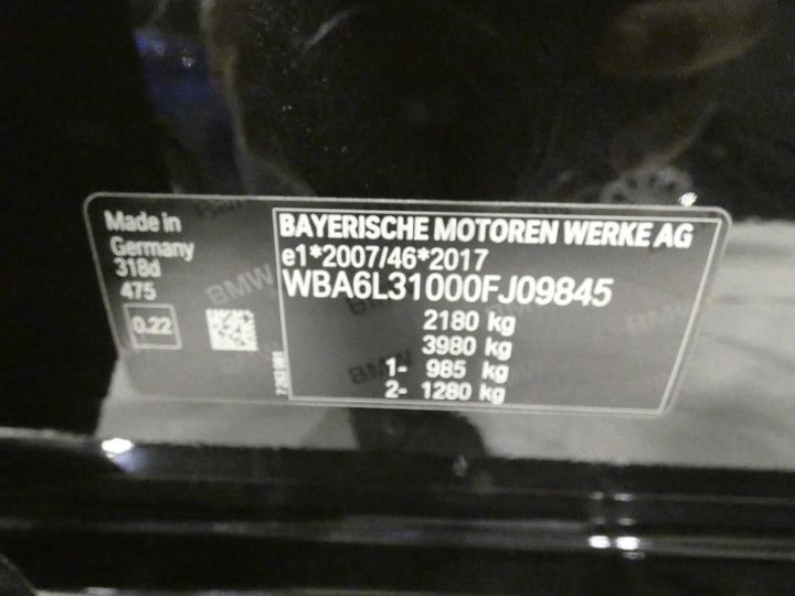 Photo 4 VIN: WBA6L31000FJ09845 - BMW 3 TOURING 