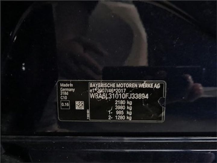 Photo 11 VIN: WBA6L31010FJ33894 - BMW 3 TOURING DIESEL - 2019 