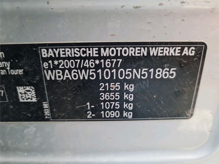 Photo 4 VIN: WBA6W510105N51865 - BMW 2-REEKS GRAN TO 