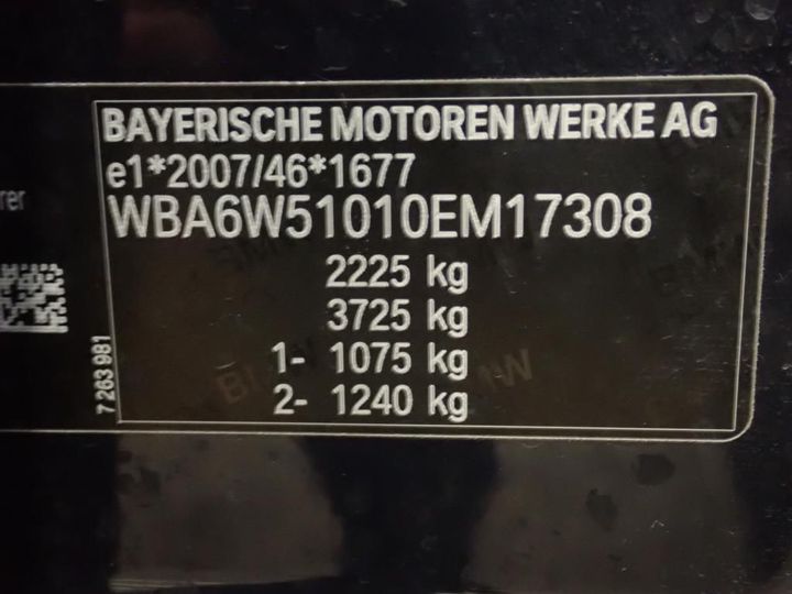 Photo 18 VIN: WBA6W51010EM17308 - BMW SERIE 2 GRAN TOURER 