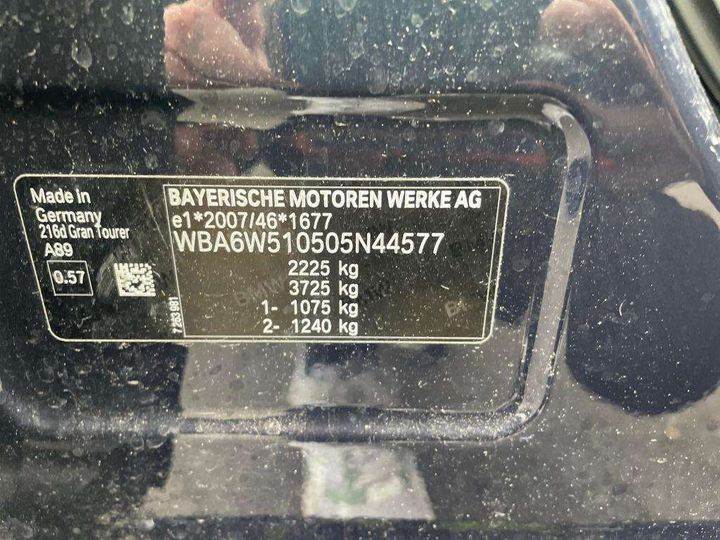 Photo 7 VIN: WBA6W510505N44577 - BMW SERIE 2 GRAN TOURER 